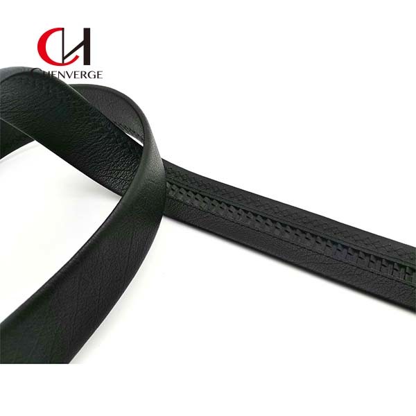 Black Businessman 38mm Leather Belt , Antiwear Men's Genuine Leather Dress Belts