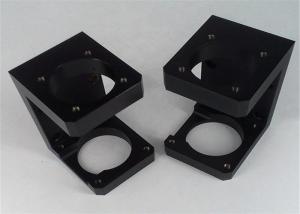Quality Black Customized Aluminum Die Casting Parts High Precision For Machine wholesale