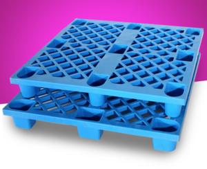 Quality Hdpe Nesting Warehouse Storage Shelves Blue Plastic Pallets Logistic Standard wholesale