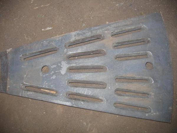 Industry Grid Cement Mill Liners Wear Resistance With ZGCr5Mo