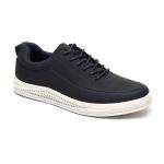 Dark Navy Breathable Casual Sneakers Microfiber Euro 39 40 41 Size