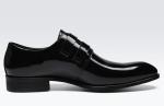 Retro Brogue Men Formal Dress Shoes , Business Office Black Oxford Shoes