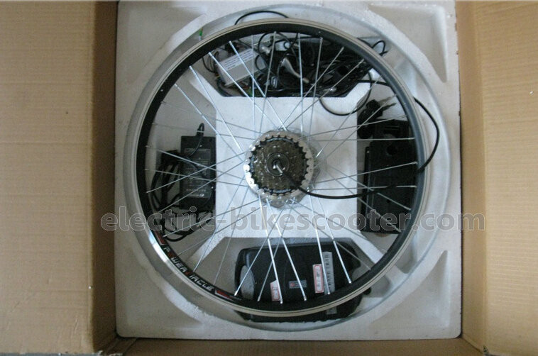 Gear Motor Electric Bike Battery Conversion Kit 36V 250W 10.4Ah Samsung Cells