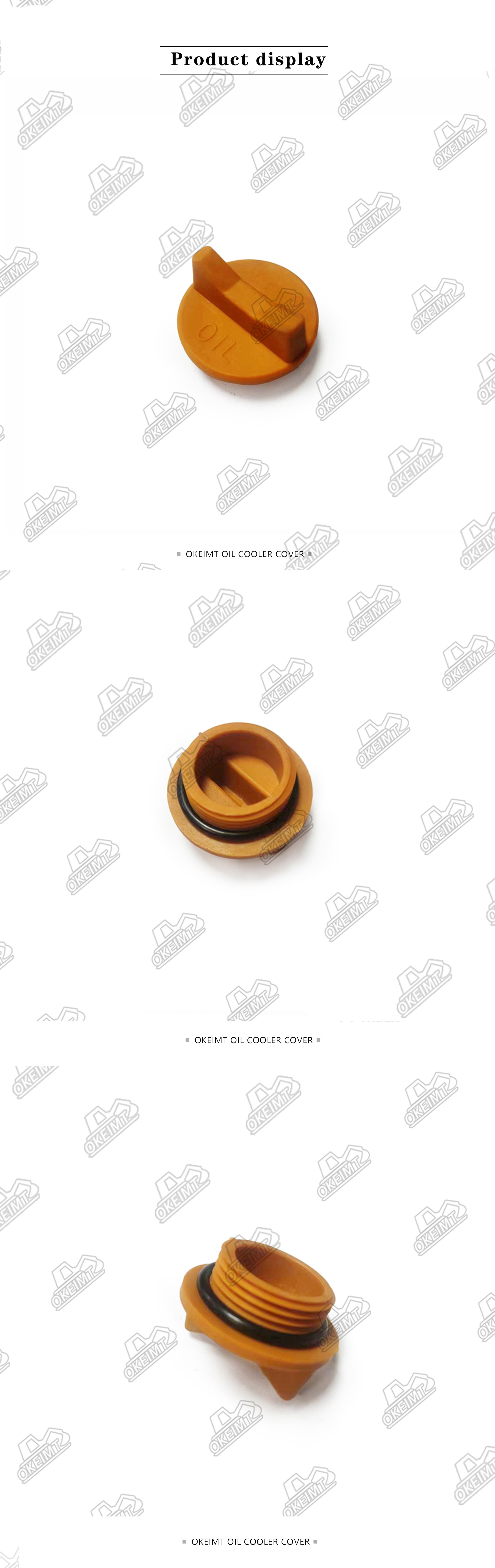 OKEIMT Engine Spare Parts Oil Filler Cap For CAT Small Excavator