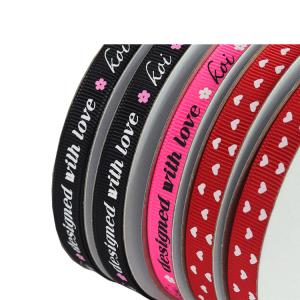 Quality 20mm Custom Ribbon Grosgrain Cartoon Roll wholesale