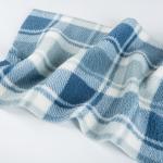 Printed 100% Polyester Textile Sherpa Fleece Fabric For Garment In TWILL Style