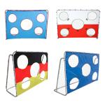 Portable Red and white Professional Outdoor soccer & football training goal net