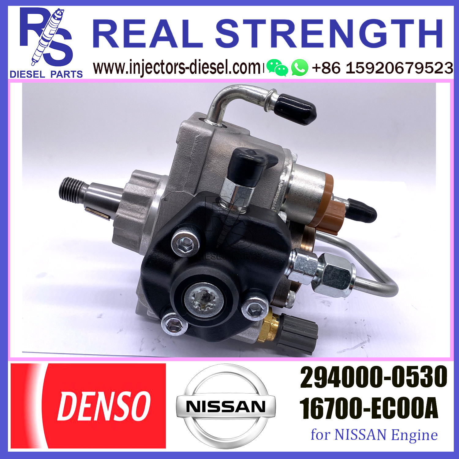 Common Rail DENSO Fuel Pump 294000-0530 16700-EC00A FUEL PUMP FOR NISSAN engine 294000-0530 16700-EC00A
