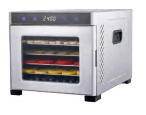 Quality Small 1100W Electric Fruit Dryer 450mm Width Stainless Steel Housing wholesale