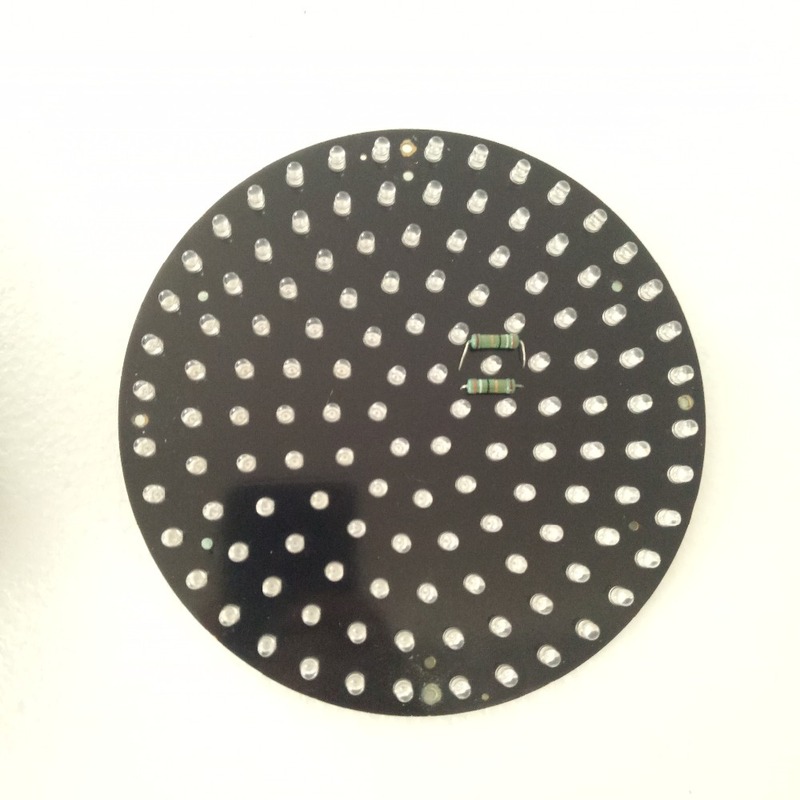 Customized Plastic Housing 200 Mm 220VADC 12VDC For Traffic Light