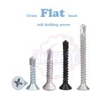 ROHS ISOISO9001 2015 Certified Carbon Stainless Steel Sheet Metal Tek Screw for