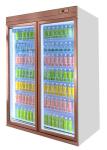 Custom Color Display Commercial Freezer Showcase Fridge For Beverage
