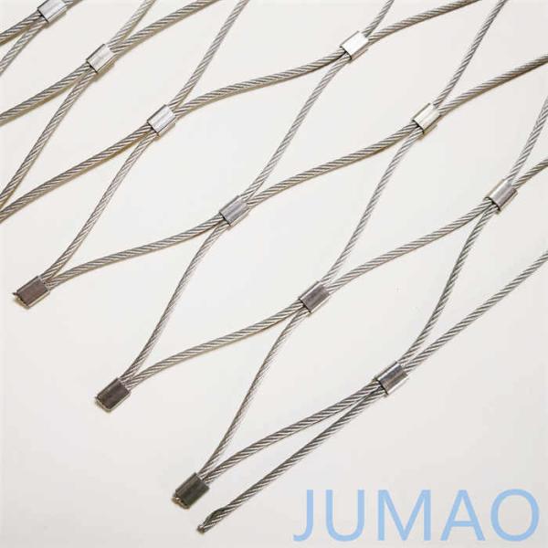 Cheap 4mm 316 Stainless Steel Cable Mesh Rope Net ODM for sale