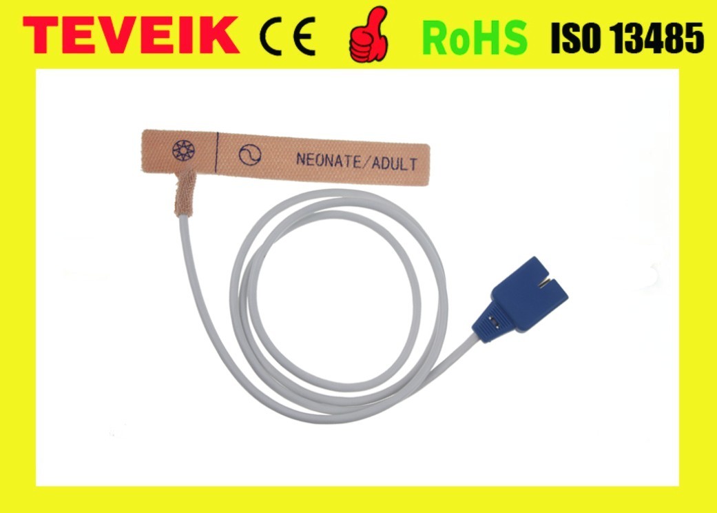 GE2500 Nell-cor Oximax Disposable Spo2 Sensor Medaplast With 9 Pin Connector