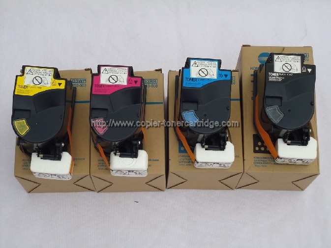 Cyan Bizhub c350 Color Laser Toner TN310 For Bizhub c340 / c450 / c351