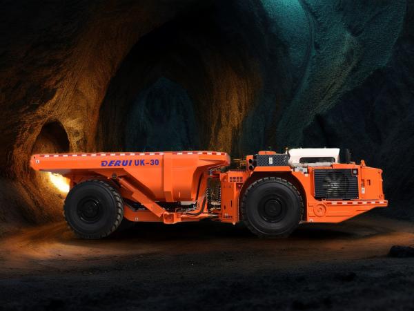 DERUI DRUK-30 A 30 Ton Payload Capacity Underground Mining Truck VOLVO Original