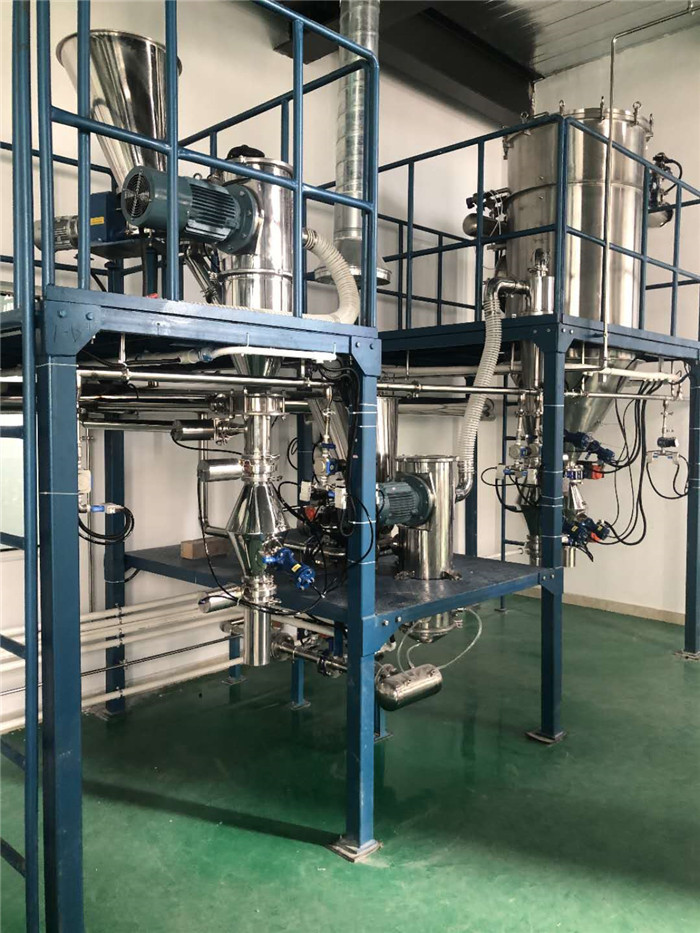 SGS High Reproducibility 300kg QLM Jet Mill Machine