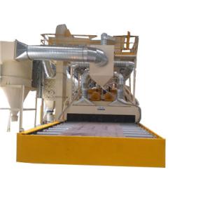 Quality Direct Coupled 180X Blast Wheel Shot Blasting Machine For Metal Sheet Cleaning wholesale