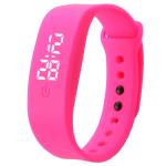 Promotional LED silicone watch Silicone logo customized colorful