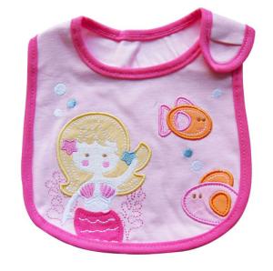 Quality Lovely Princess Soft Cotton Baby Bibs Waterproof Saliva Towel Bib For Kid Feeding wholesale