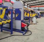 Sawmill woodworking log cutting twin blade vertical saw machine With Auto