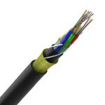 Telecommunication Networks ExactCables 96 Core Fiber Optic Patch Cord Aerial