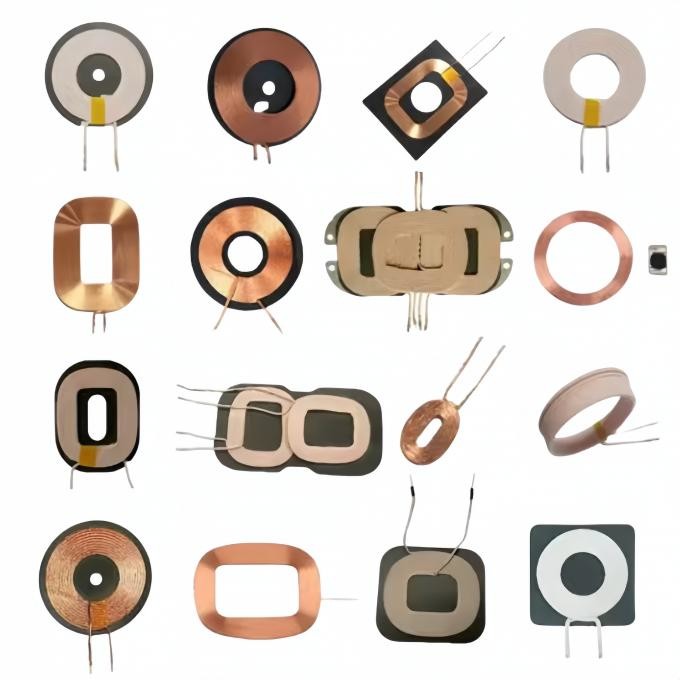 G40-10uH Copper Wireless Charging Receiver Coil for High Power Conversion