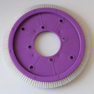 Quality Tuyang Finishing Machine Spares Brush Wheel Stenter Machine Parts Brushes White Nylon Hair wholesale