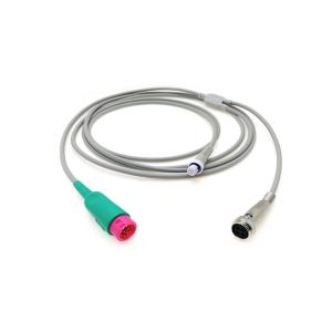 Quality Medical TPU Cardiac Output Cable 3m 12 Pin CO Cable For Edan Monitor wholesale