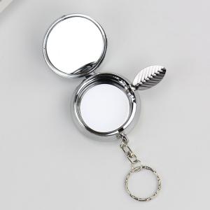 Quality Portable Custom Round Ashtray Keychain Creative Stainless Steel wholesale