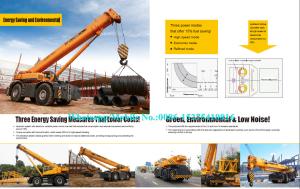 Quality 150 Ton ZOOMLION Mobile Crane , All Terrain Mobile Crane With 90500 Curb Weight wholesale