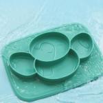 Suction Cup Children Tableware Plates Dish Baby Silicone Crockery Toddlers
