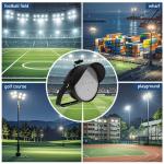 Outdoor Heavy Duty 500W Indoor LED Stadium Light High Performance IP66