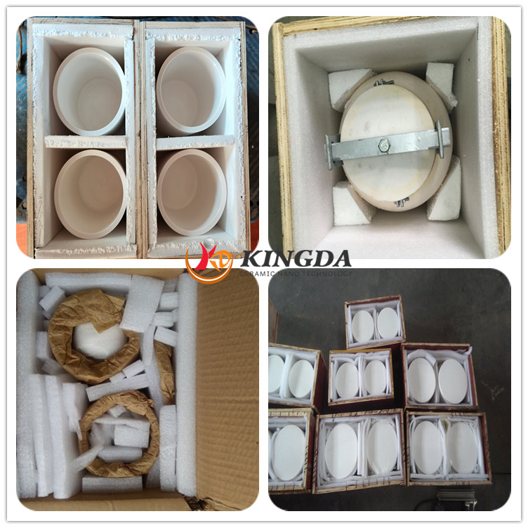 Agate Grinding Bowl with Lid and Seal Ring Comfort mill Jars for pulverisette 6
