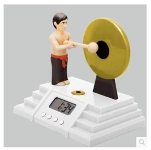 Quality New promotion gift Knock The Gong Alarm Clock creative product gift wholesale