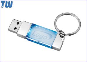 Quality Slim Delicate 2GB Pendrives Flash Stick Crystal Free Key Ring wholesale