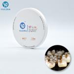 1100 MPa False Teeth Material Pre Shaded Dental Zirconia Blocks
