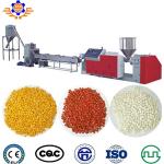 PMMA PP PE Film Biodegradable Granules Making Waste Plastic Recycling Pelletizin