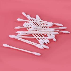 Quality Ethical Pure Tiny Cotton Swabs Plastic Sticks Long Handled For Cleaning Ears wholesale