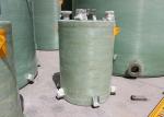 Anti Septic Cylindrical FRP Storage Tank 10000 Gallon For Storaging Acid
