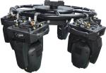 1160mm Rotating Lighting Truss Aluminum Alloy 120kg Weight Capacity