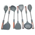 Customized Silicone Spatula Kitchenaid Cooking Utensil Set 8 Pieces Eco Friendly