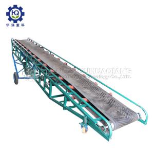 Quality Horizontal Inclined ISO B500 1m/S 7.5KW Portable Conveyor Belt Systems Mobile Belt Conveyor wholesale