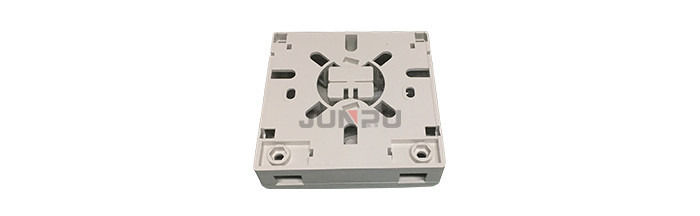 2 Port FTTH Fiber Optic Termination Box With SC LC Fiber Pigtails And Fiber Adapters