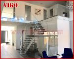 Straight Stringer Staircase VK12S Double Steel Plate Stair,304 Stainless Steel