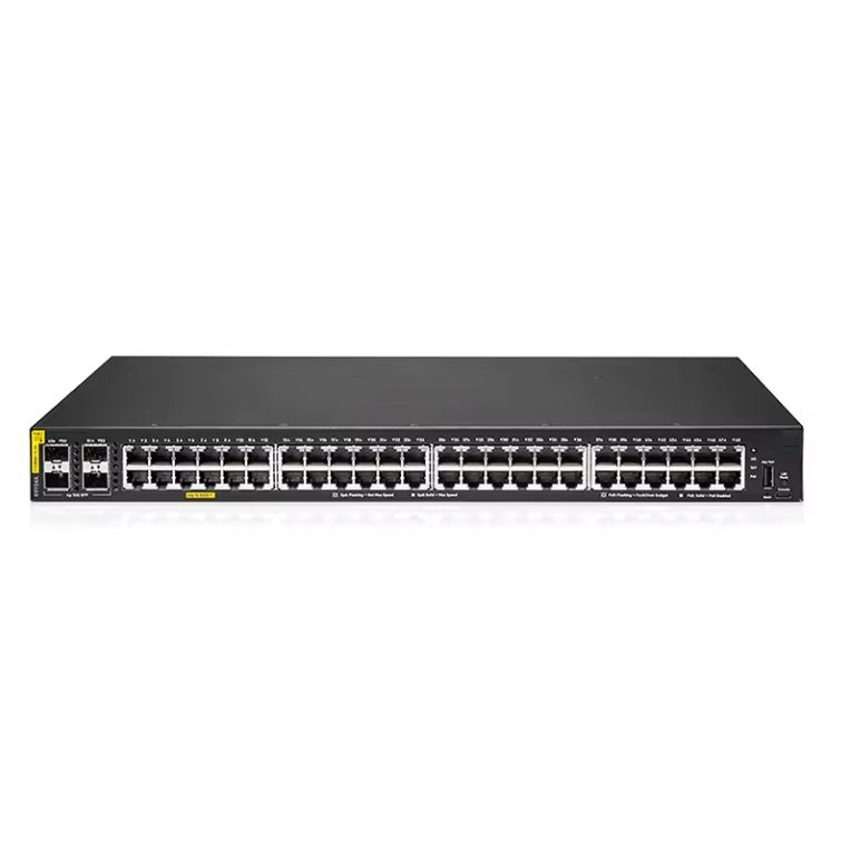 Effortless Full-Duplex Half-Duplex Communication with Customizable JL726A 6200F 48G 4SFP Gigabit Ethernet Switch