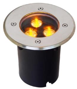 Quality LED Underground lights 3X1W Epistar Aluminum29 wholesale