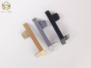 Quality Brushed Gold Aluminum Furniture Hardware Kitchen Cabinet Handle Pull wholesale