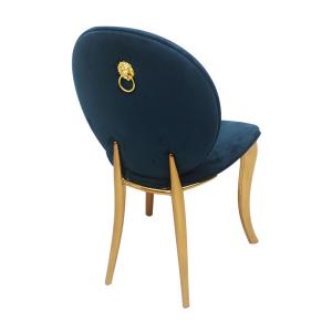 Quality Gold Stainless Steel Stacking Leather Banquet Wedding Chair For Home wholesale
