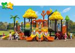 UV Resistance Plastic Garden Slide Commercial Playground Equipment Fantastic